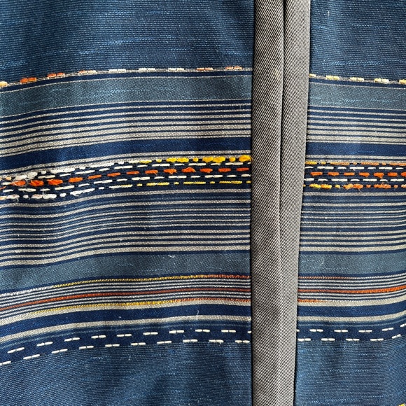 MARIO SERRANI Cropped Striped Blazer - Picture 3 of 5